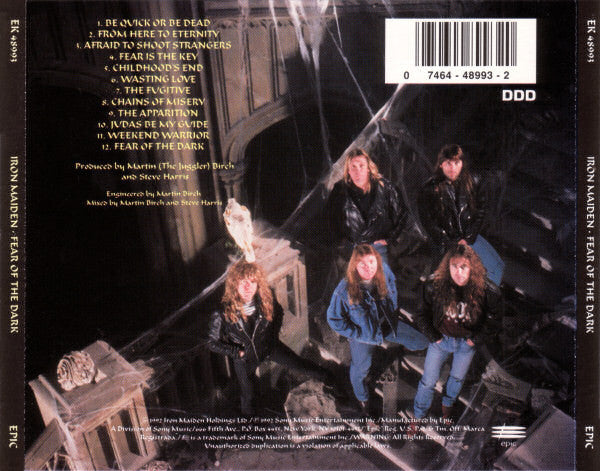 Iron Maiden : Fear Of The Dark (CD, Album)