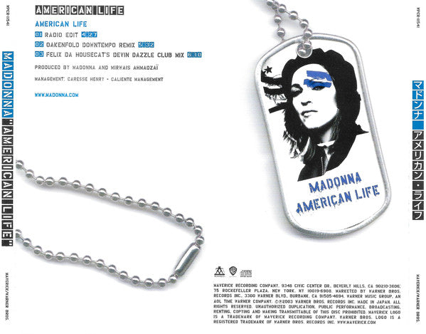 Madonna : American Life (CD, Maxi)