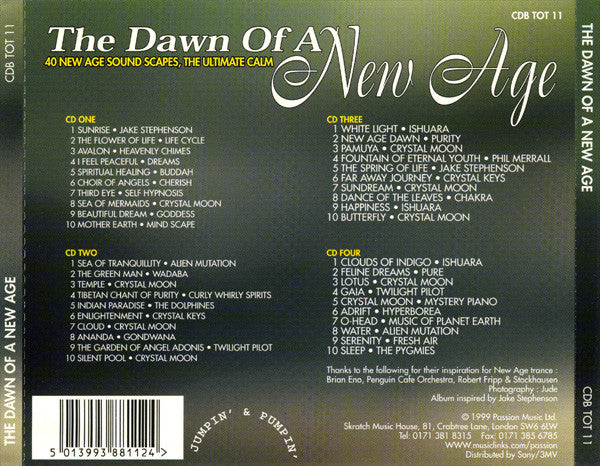 Various : The Dawn Of A New Age (4xCD, Comp)