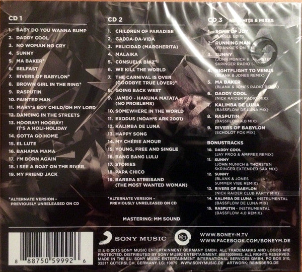 Boney M. : Diamonds (40th Anniversary Edition) (3xCD, Comp)