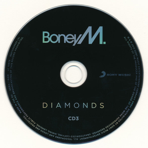 Boney M. : Diamonds (40th Anniversary Edition) (3xCD, Comp)