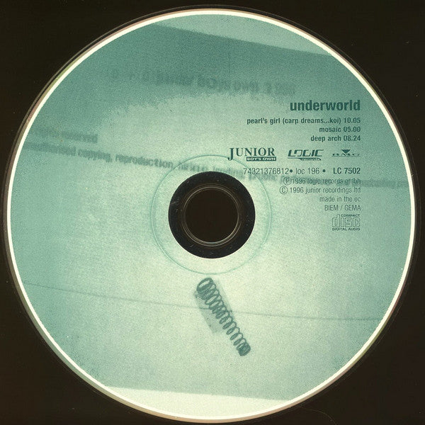 Underworld : Pearl&#39;s Girl (Carp Dreams...Koi) (2xCD, Single)