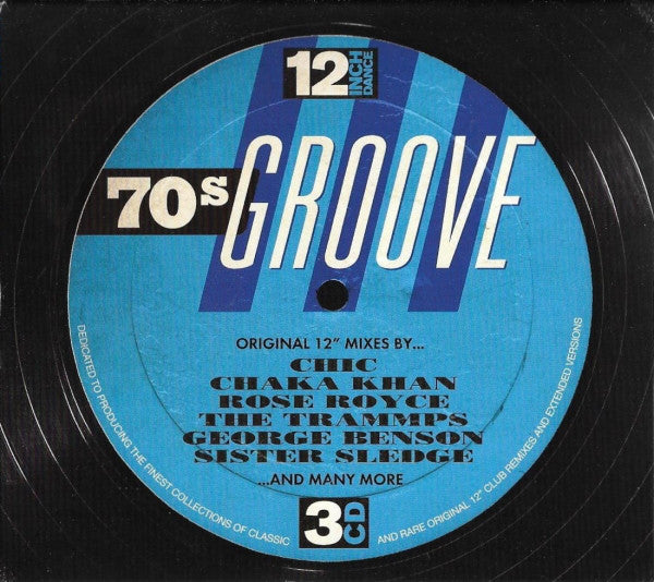 Various : 12 Inch Dance 70s Groove (3xCD, Comp)