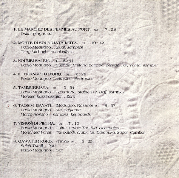 Paolo Modugno : Le Bala Et La Mouche (CD, Album)