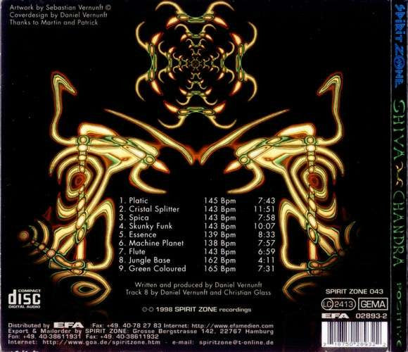 Shiva Chandra : Positive (CD, Album)
