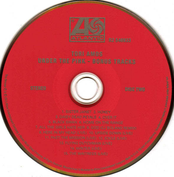 Tori Amos : Under The Pink (CD, Album, RE + CD, Comp + Dlx, RM)