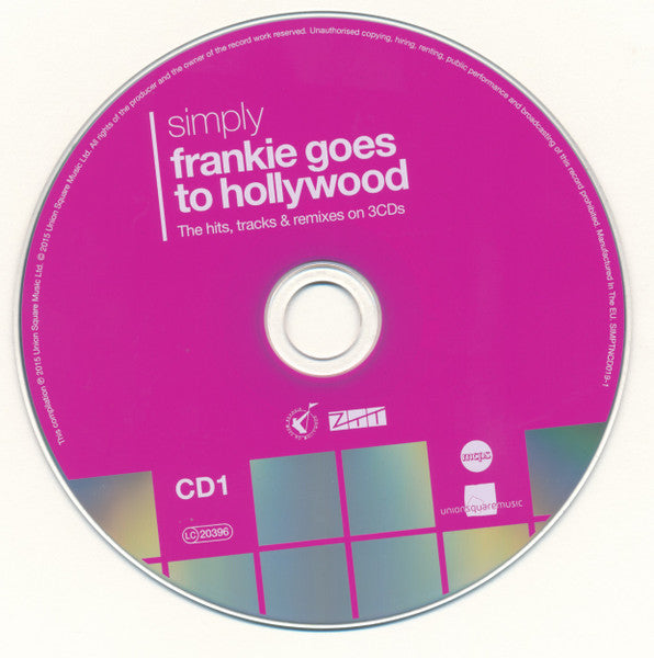 Frankie Goes To Hollywood : Simply Frankie Goes To Hollywood (The Hits, Tracks &amp; Remixes On 3CDs) (3xCD, Comp + Box)