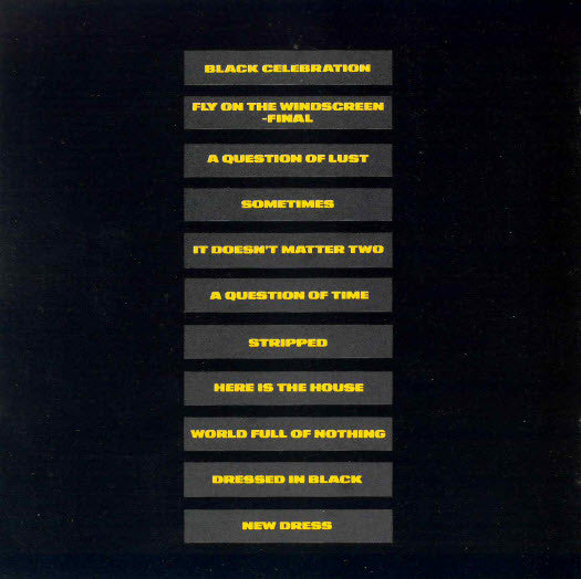 Depeche Mode : Black Celebration (CD, Album, RE)