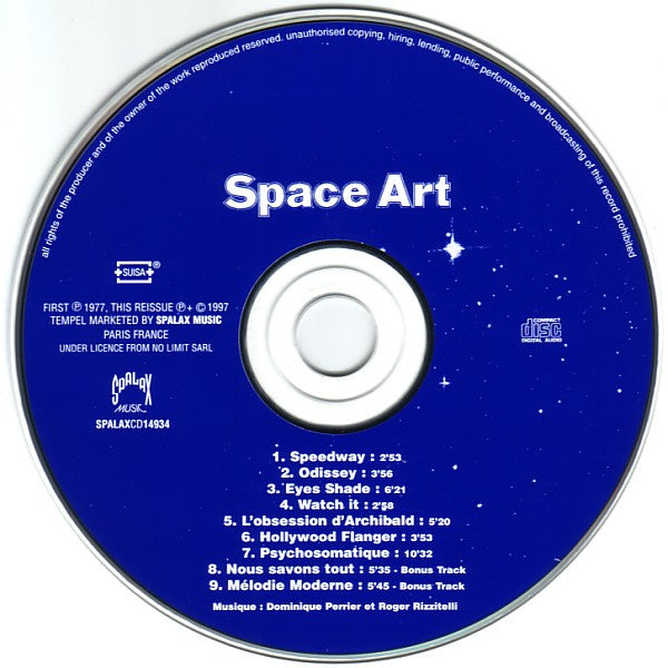 Space Art (2) : Trip In The Center Head (CD, Album)