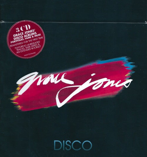 Grace Jones : Disco (Box, Comp + CD, Album, P/Mixed, RE, RM + CD, Album)