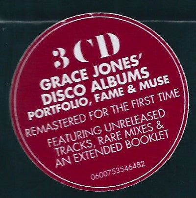 Grace Jones : Disco (Box, Comp + CD, Album, P/Mixed, RE, RM + CD, Album)