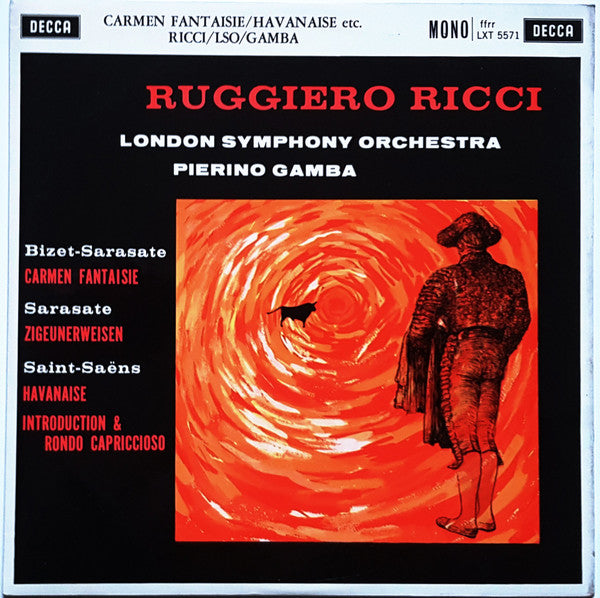Ruggiero Ricci, London Symphony Orchestra, Gamba*, Bizet* / Sarasate* / Saint-Saëns* : Carmen Fantaisie / Zigeunerweisen / Havanaise / Introduction &amp; Rondo Capriccioso (LP, Mono)