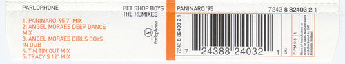 Pet Shop Boys : Paninaro '95 (The Remixes) (CD, Maxi)