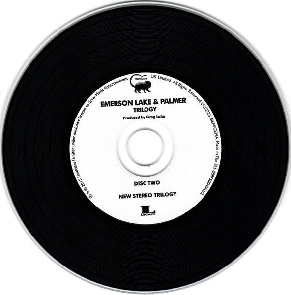 Emerson, Lake &amp; Palmer : Trilogy (CD, Album, RE, RM + CD, Album, Rem + DVD-A, Album,)