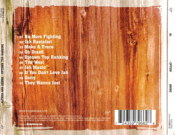 Althea &amp; Donna : Uptown Top Ranking (CD, Album, RE)
