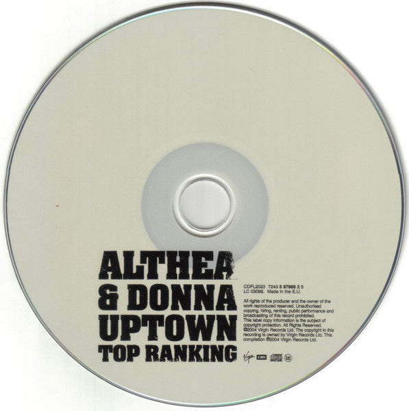 Althea &amp; Donna : Uptown Top Ranking (CD, Album, RE)
