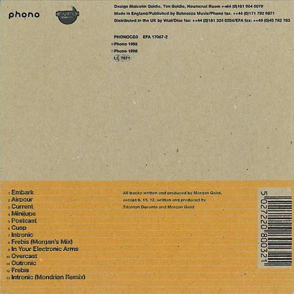 Morgan Geist : Environ - Into A Separate Space (CD, Album)