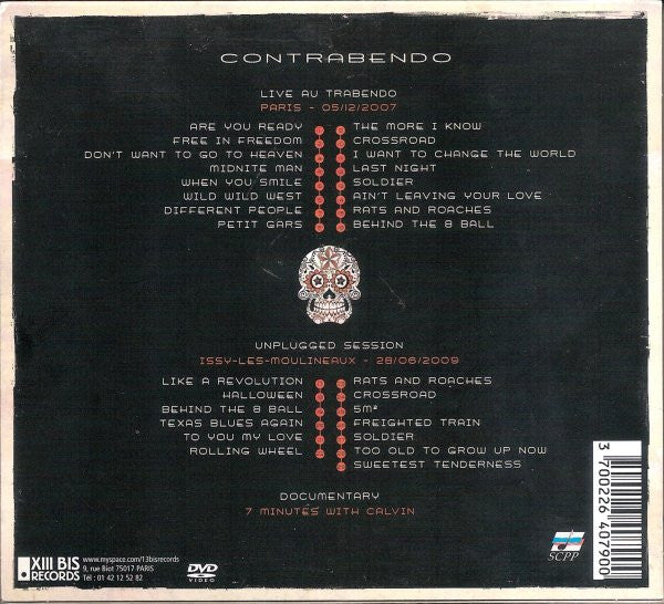 Calvin Russell : Contrabendo (2xCD, Album, Dig + DVD-V, PAL, DVD + Sli)