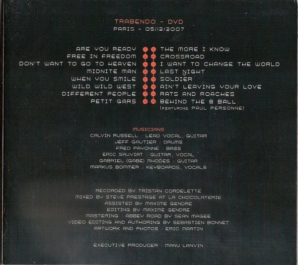 Calvin Russell : Contrabendo (2xCD, Album, Dig + DVD-V, PAL, DVD + Sli)