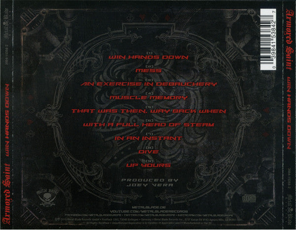 Armored Saint : Win Hands Down (CD, Album)