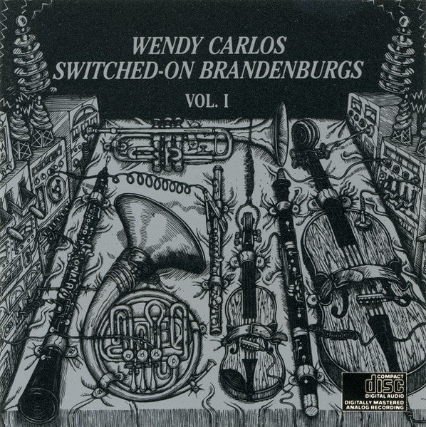 Wendy Carlos : Switched-On Brandenburgs, Vol. I (CD, Album, RE)