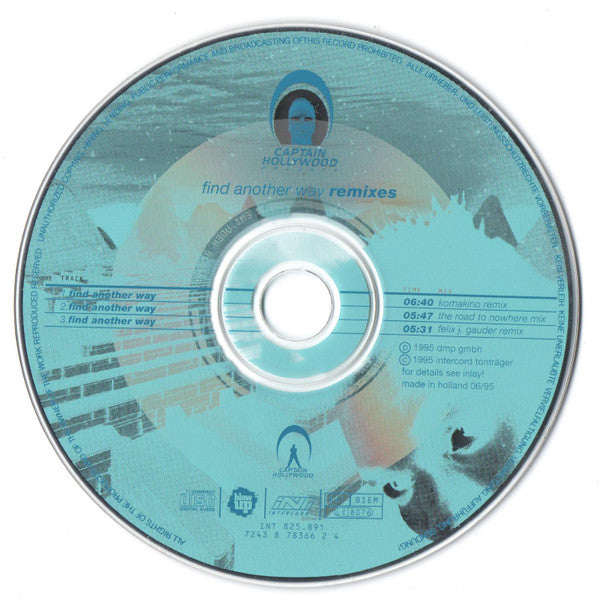 Captain Hollywood Project : Find Another Way (Remixes) (CD, Maxi)