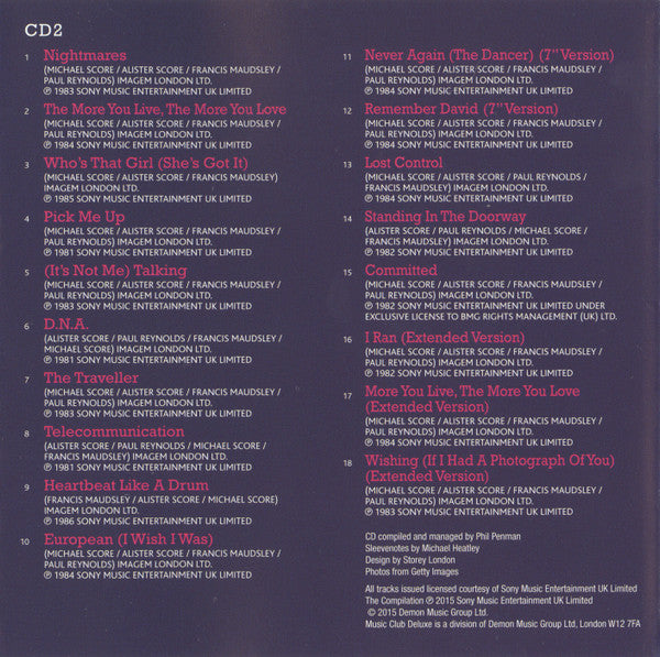 A Flock Of Seagulls : Wishing: The Very Best (2xCD, Comp)