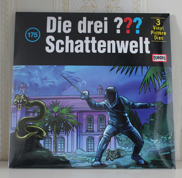 Christoph Dittert, Kari Erlhoff, Hendrik Buchna : Die Drei ??? 175 - Schattenwelt (3xLP, Pic)