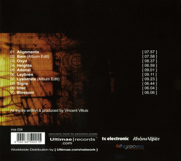 Aes Dana : Leylines (CD, Album, RP)