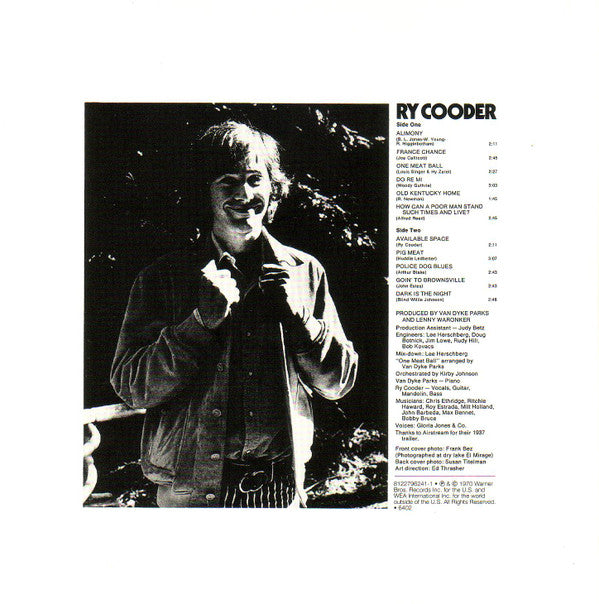 Ry Cooder : 1970 - 1987 (CD, Album, RE + CD, Album, RE + CD, Album, RE + CD)