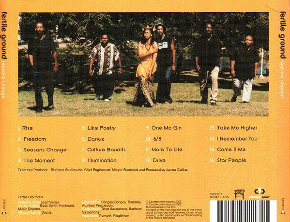 Fertile Ground : Seasons Change (CD, Album, RM)