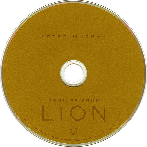 Peter Murphy : Remixes From Lion (CD, Album, Ltd)