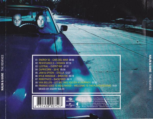 Nalin &amp; Kane : The Remixes (CD, Comp, Mixed)