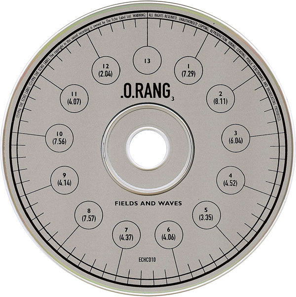 .O.Rang : Fields And Waves (CD, Album)