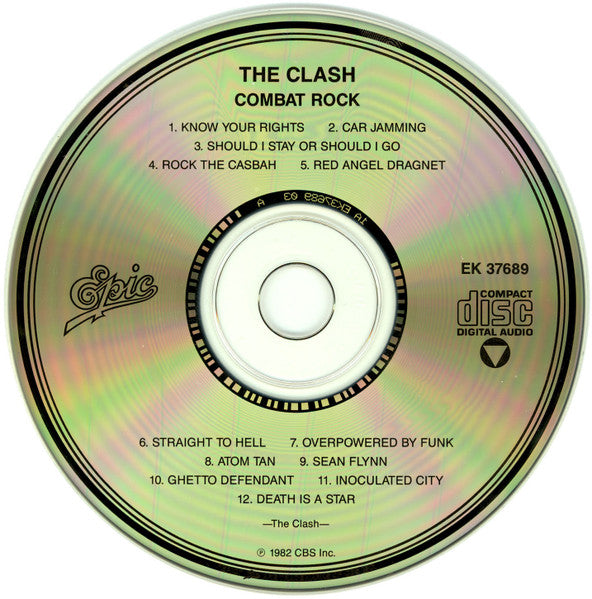 The Clash : Combat Rock (CD, Album, RE, CMU)