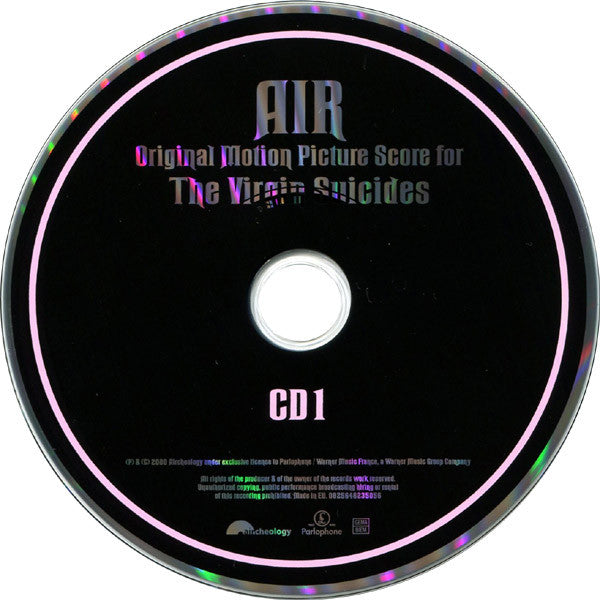 AIR : Original Motion Picture Score For The Virgin Suicides (CD, Album, RE + CD, Album + Dlx, Ltd, 15t)