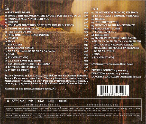 My Chemical Romance : May Death Never Stop You (CD, Comp, S/Edition + DVD, NTSC)