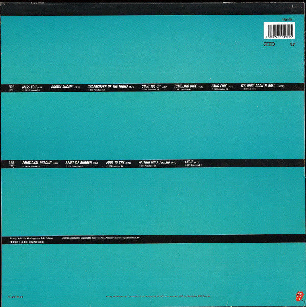 The Rolling Stones : Rewind (1971-1984) (LP, Comp, RE)