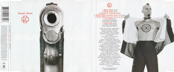 Rammstein : Feuer Frei! (CD, Single, Enh)