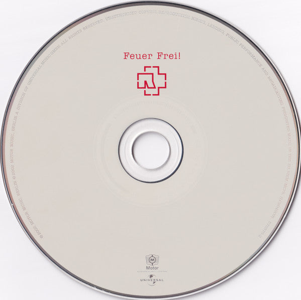 Rammstein : Feuer Frei! (CD, Single, Enh)