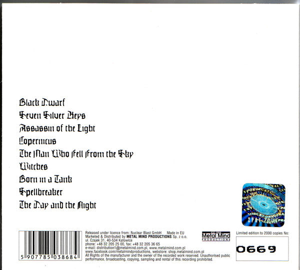 Candlemass : Candlemass (CD, Album, Ltd, Num, RE)