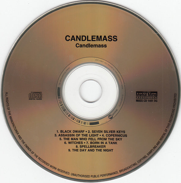 Candlemass : Candlemass (CD, Album, Ltd, Num, RE)