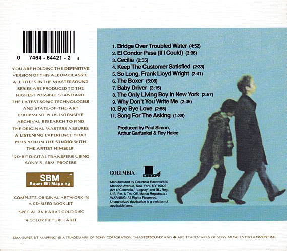 Simon And Garfunkel* : Bridge Over Troubled Water (CD, Album, Ltd, RE, RM, 24 )
