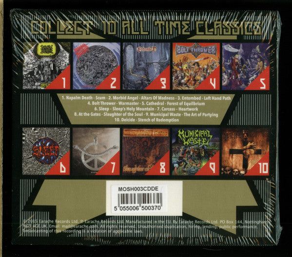 Napalm Death : Scum (CD, Album, RE, O-c)