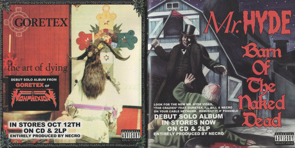Necro : The Pre-Fix For Death (CD, Album)