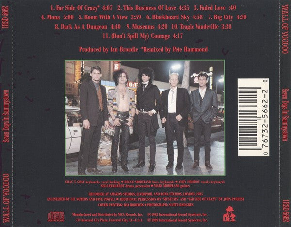 Wall Of Voodoo : Seven Days In Sammystown (CD, Album, RE)