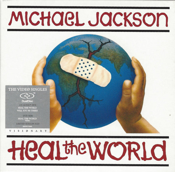 Michael Jackson : Heal The World (Hybrid, DualDisc, Single, Ltd, Num, PAL)