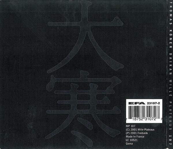 Thomas Köner : Daikan (CD, Album)