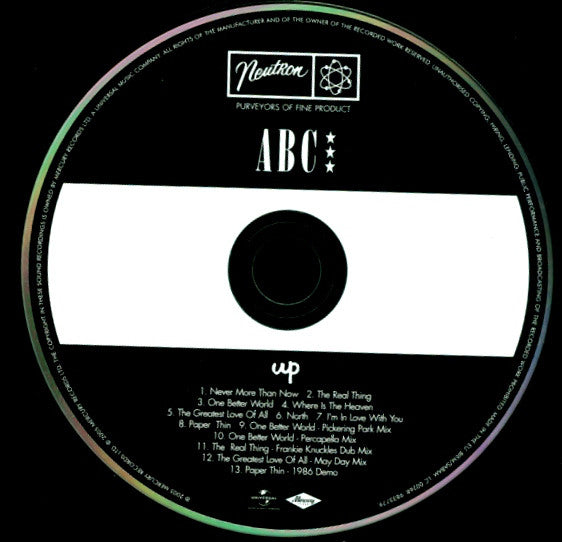ABC : Up (CD, Album, RE, RM)