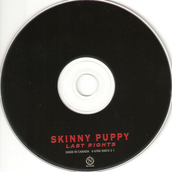 Skinny Puppy : Last Rights (CD, Album, RE)